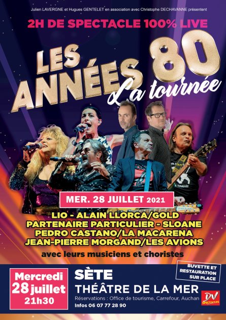 Les années 80 - La Tournée